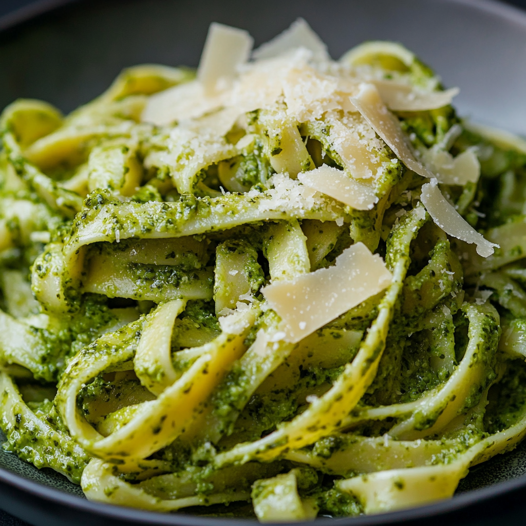 Creamy Tuna Pesto Pasta
