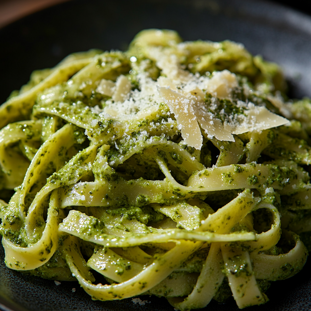 Creamy Tuna Pesto Pasta