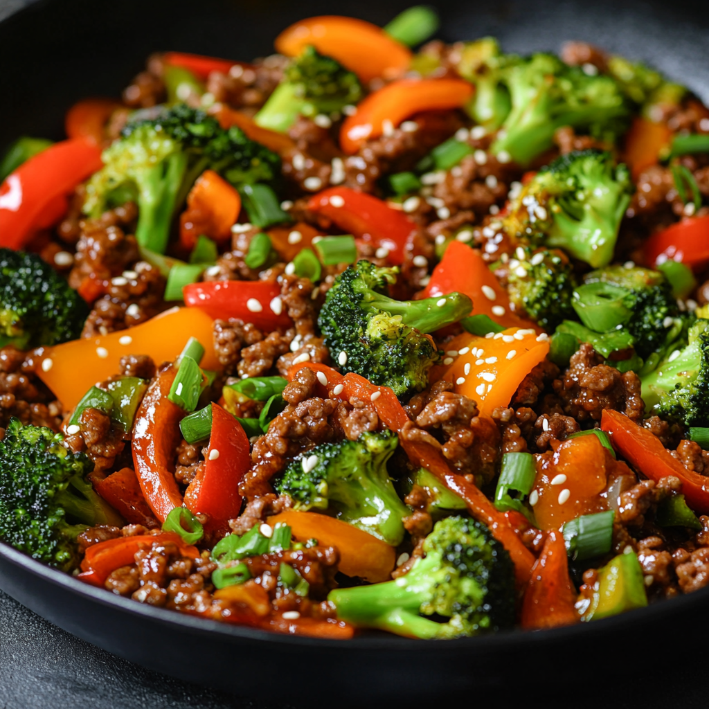 Healthy Teriyaki Turkey Rice Bowl