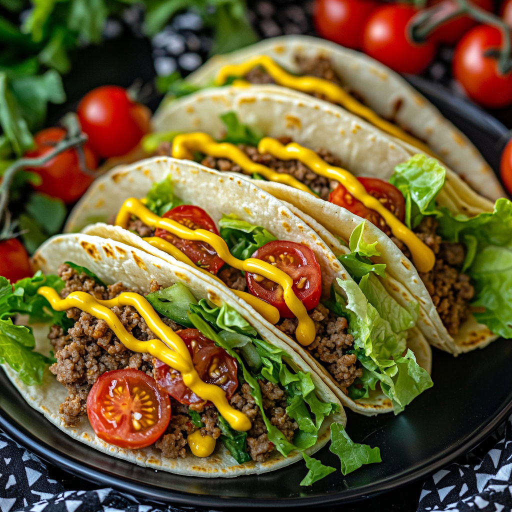 Cheeseburger Tacos