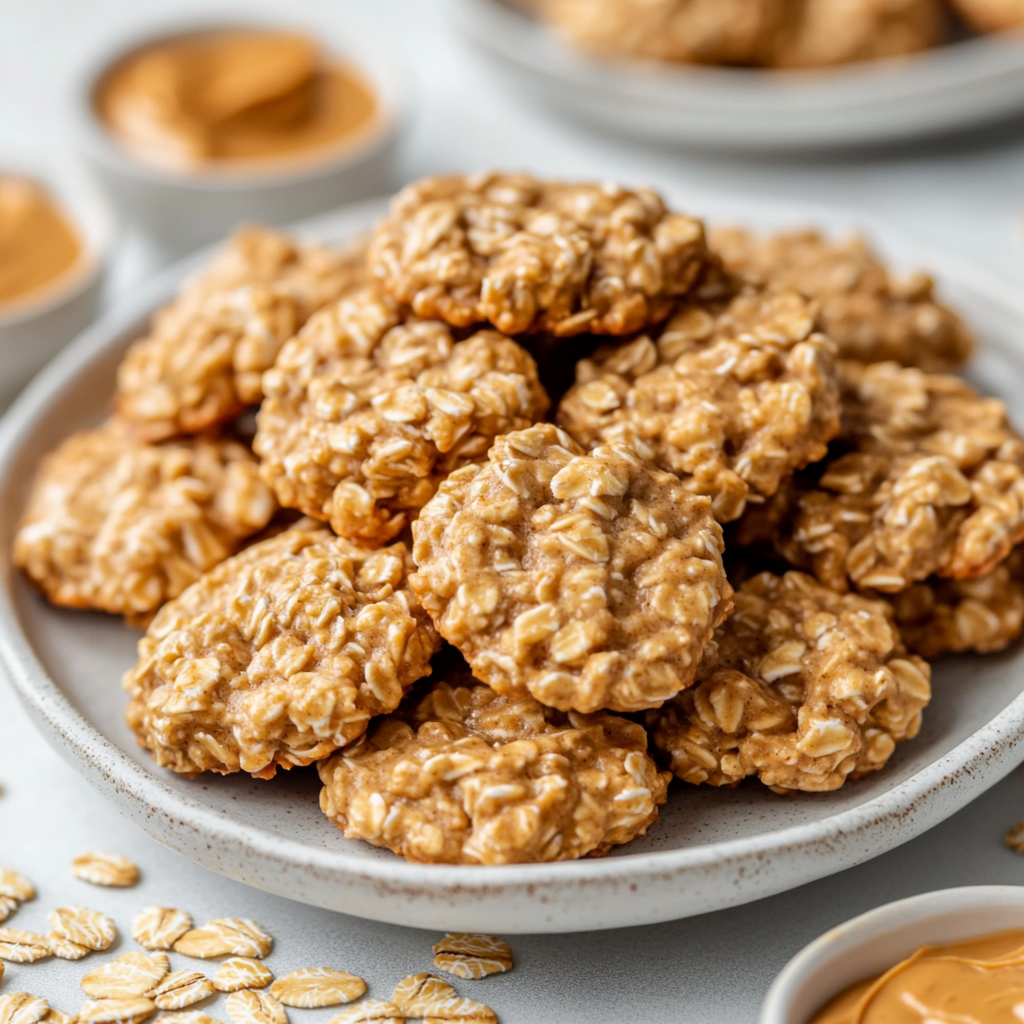 Peanut Butter No Bake Cookies