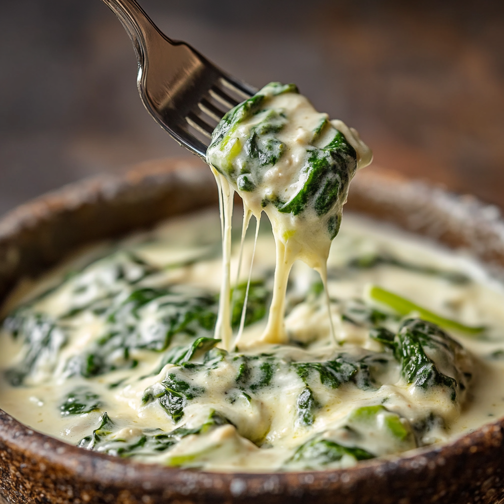 Steakhouse Creamed Spinach