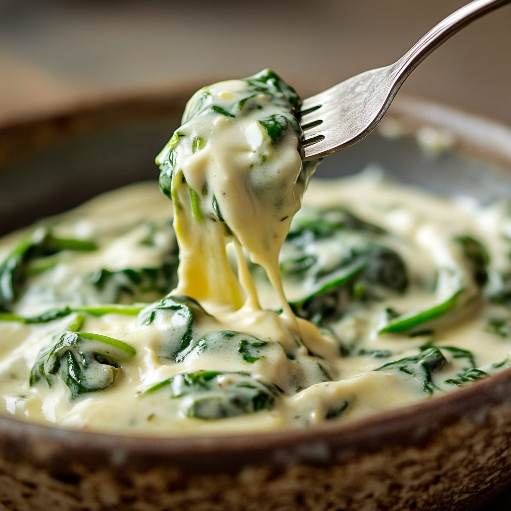 Steakhouse Creamed Spinach