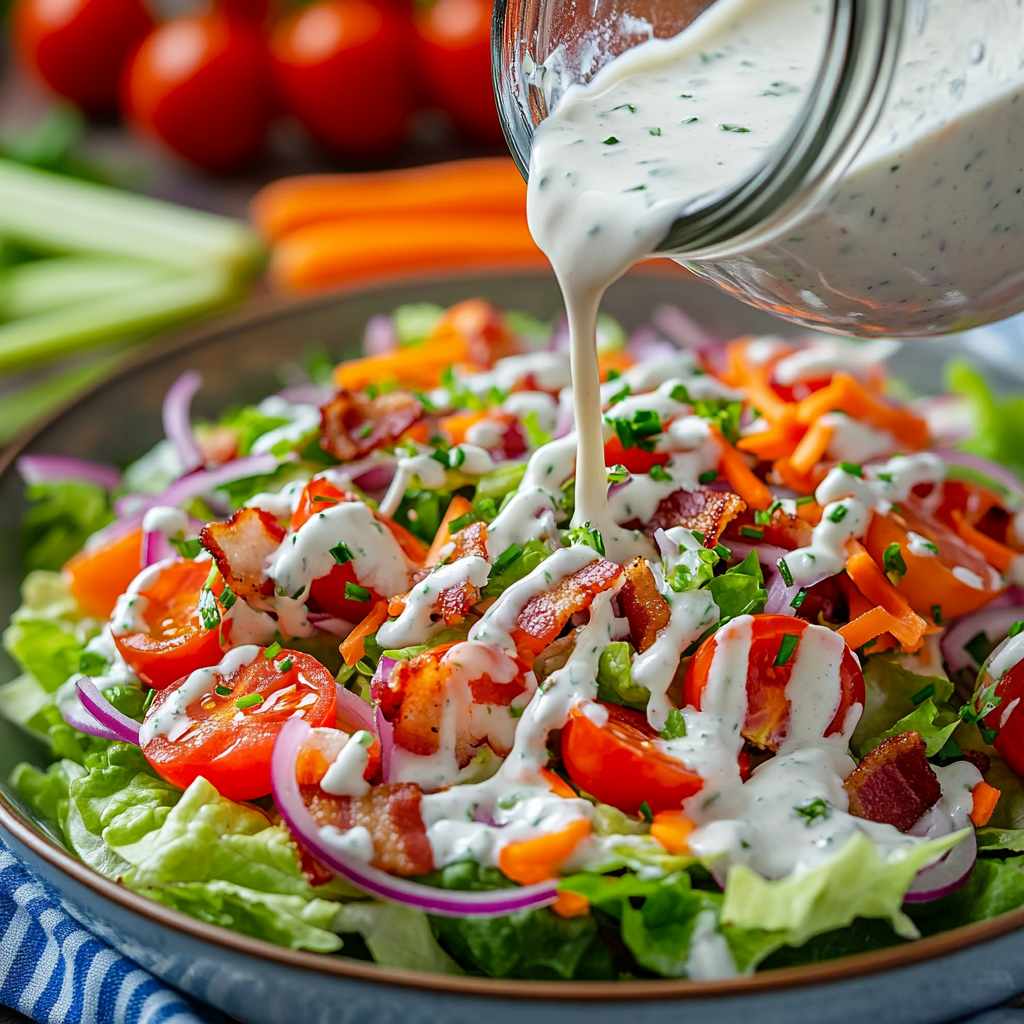 Homemade Light Ranch Dressing