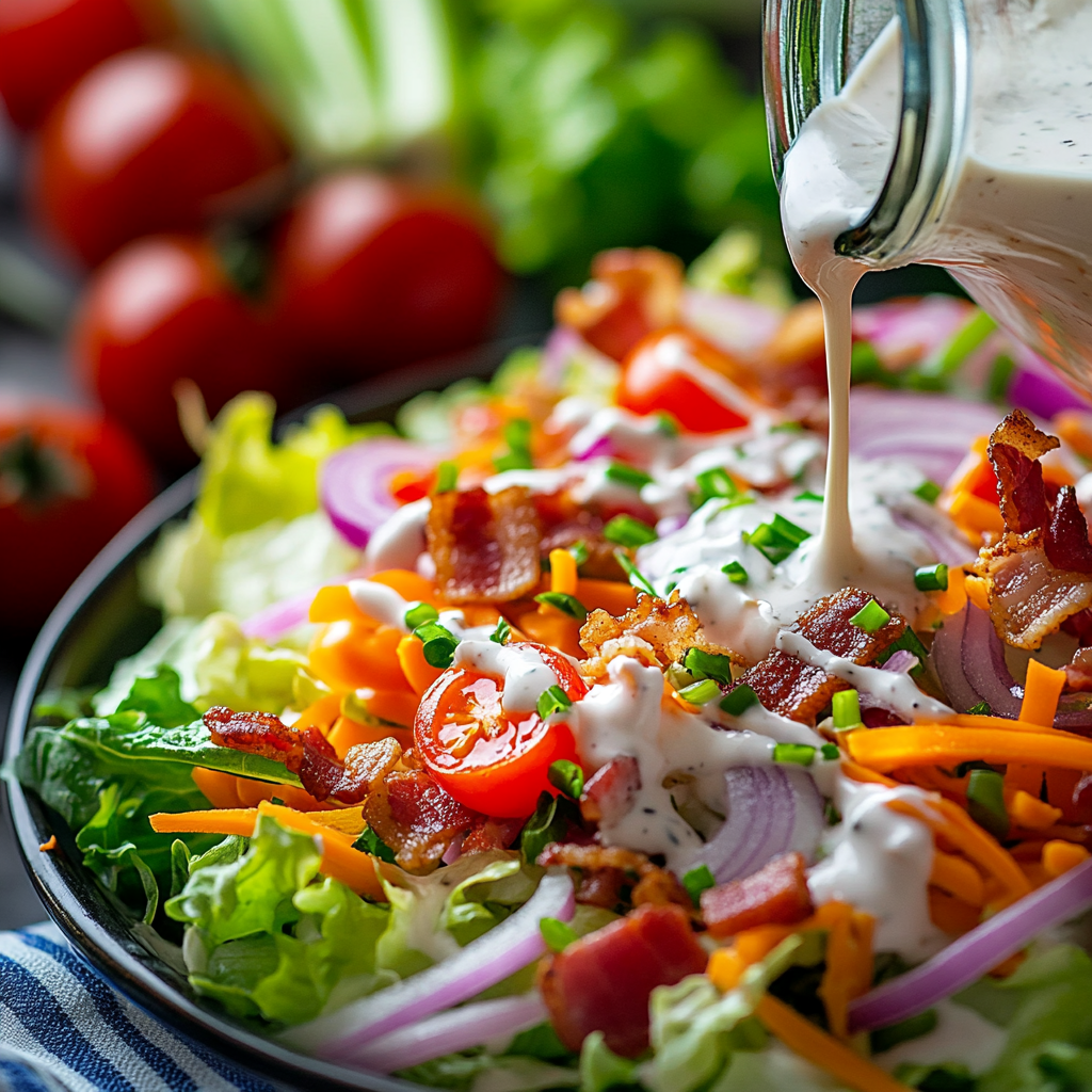 Homemade Light Ranch Dressing