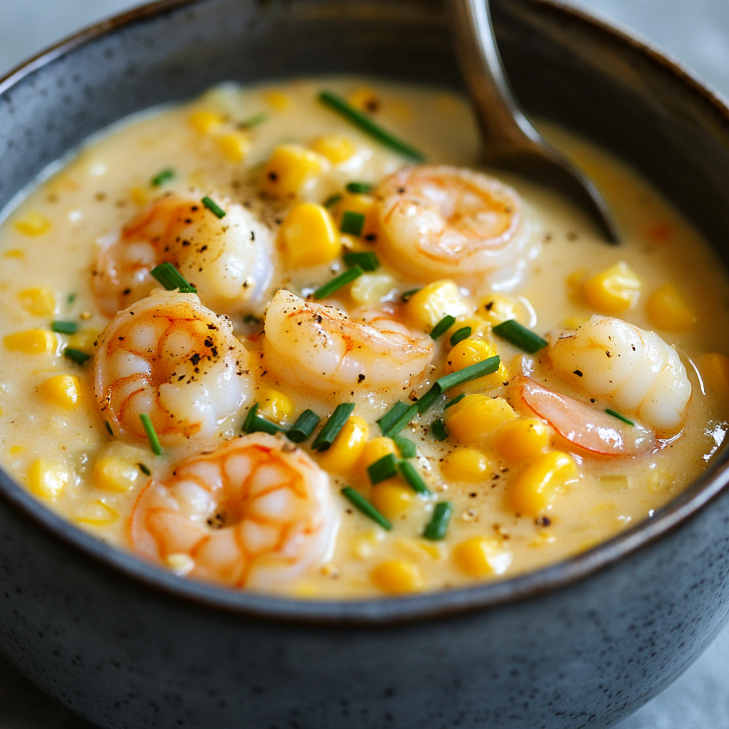 Shrimp And Corn Soup
