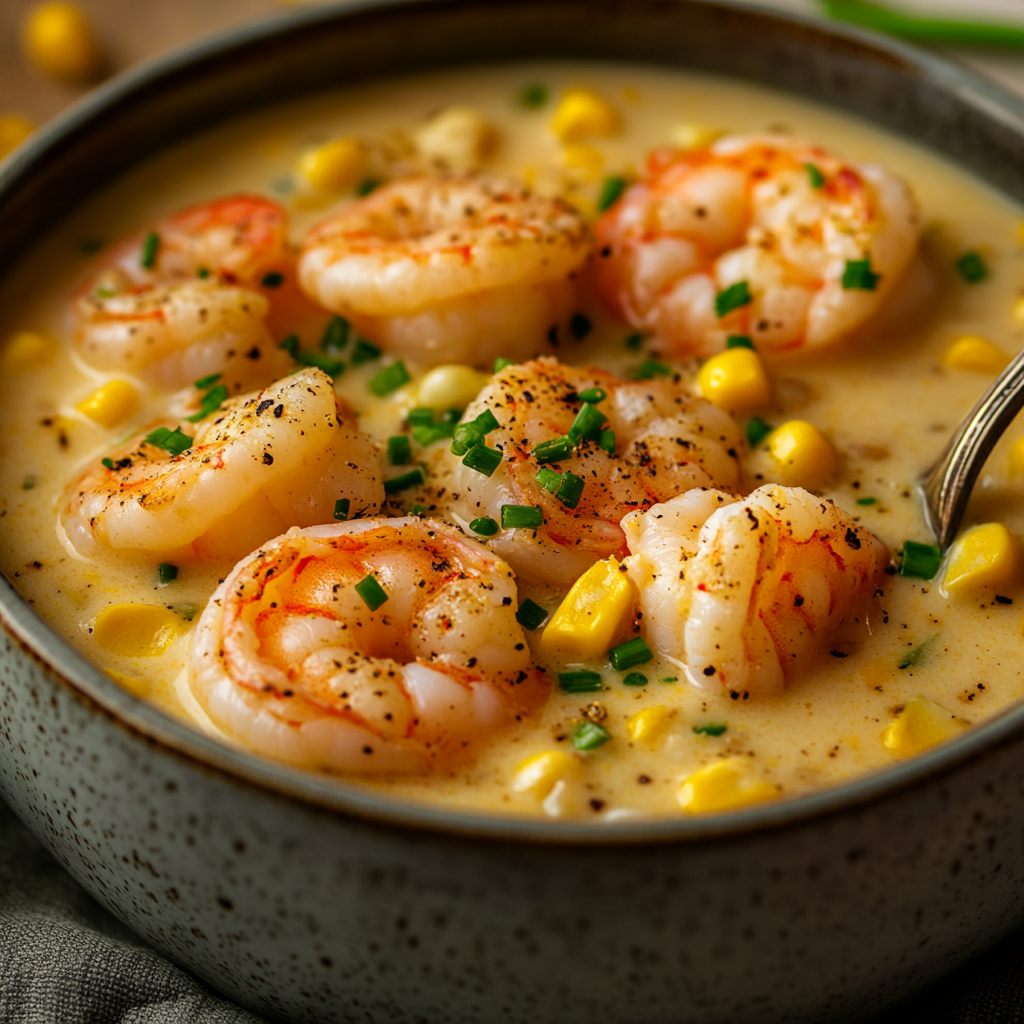 Shrimp And Corn Soup