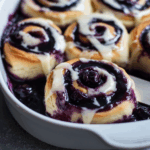 Easy Blueberry Cinnamon Rolls