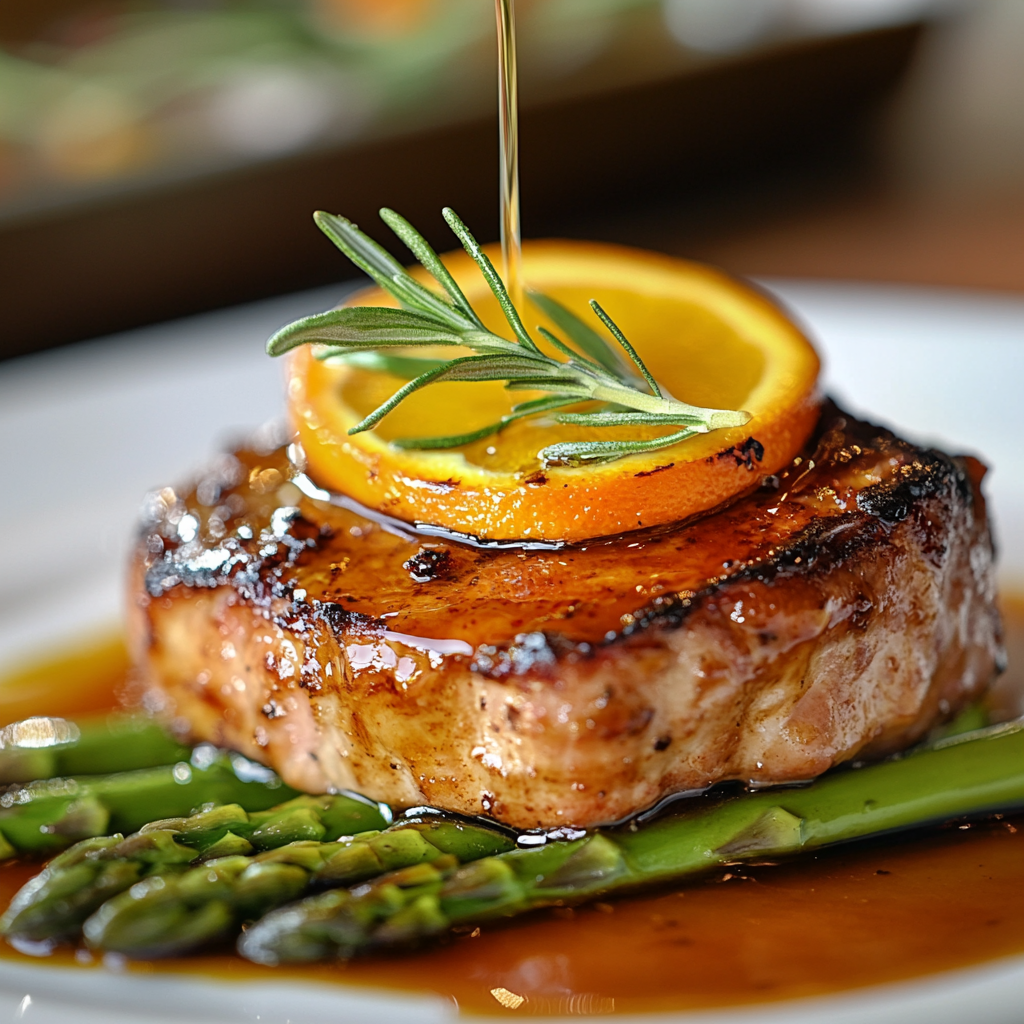 Baked Orange Glazed Salmon