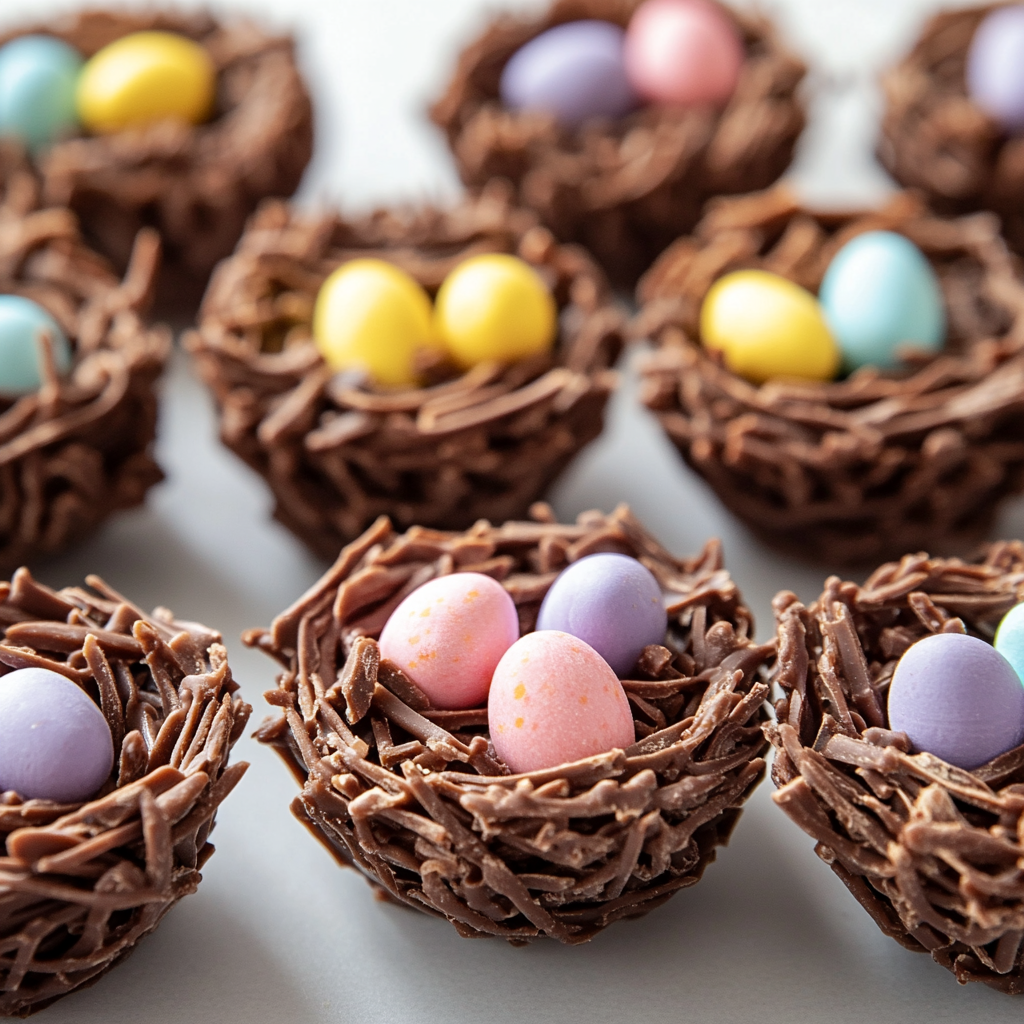 Easter Birds Nest Cookies