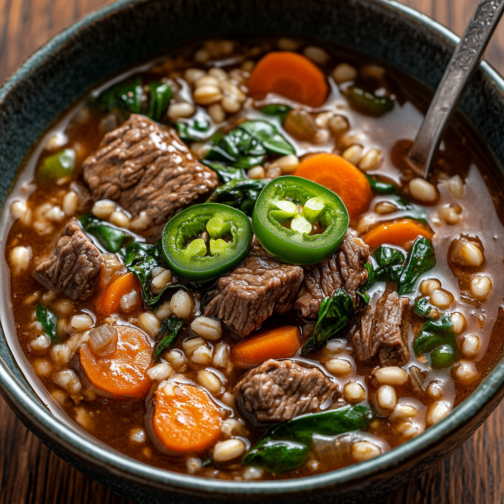 Beef Barley Soup