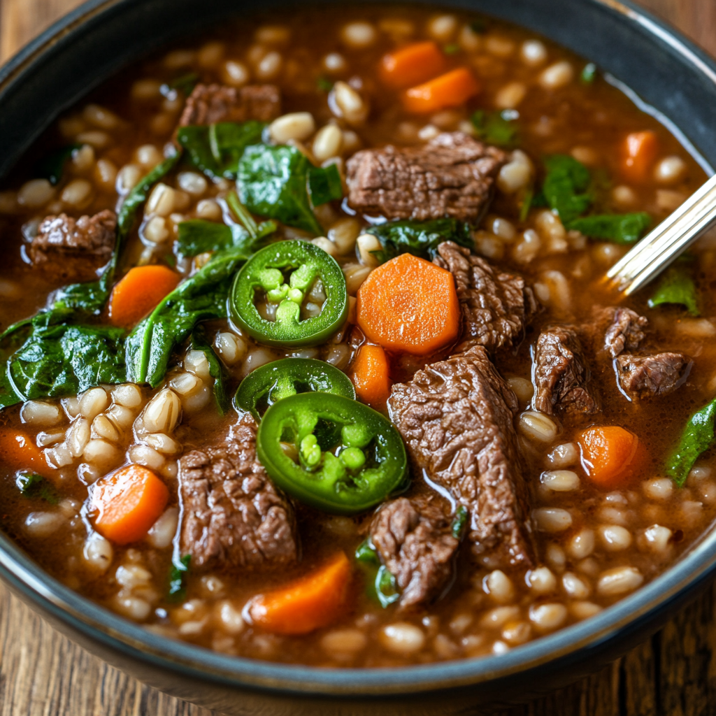 Beef Barley Soup