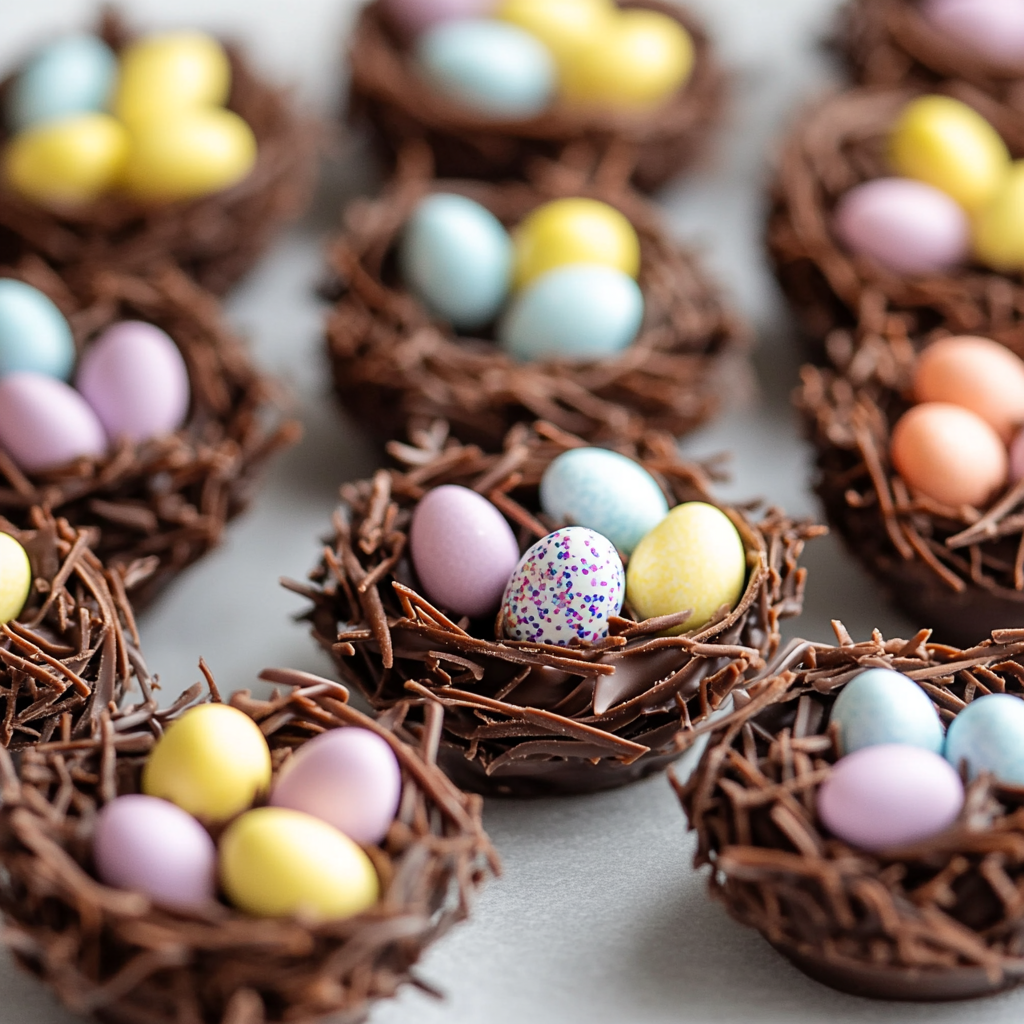 Easter Birds Nest Cookies