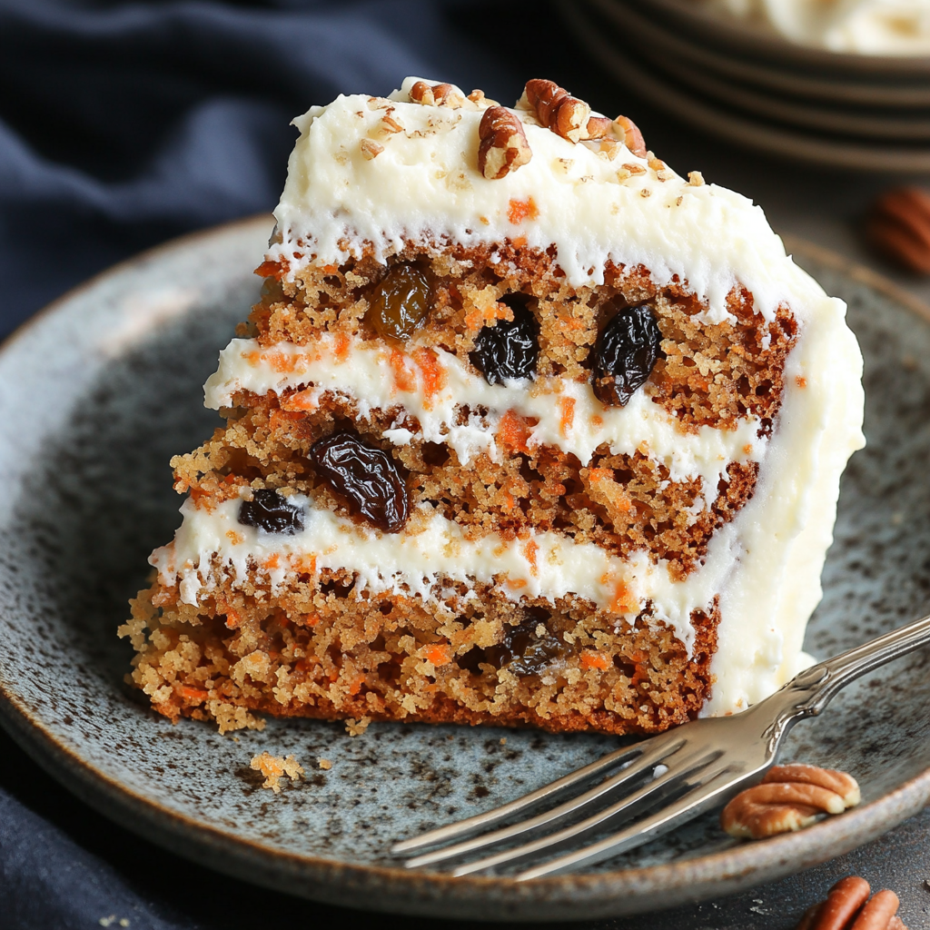Carrot Cake with Pineapple and Coconut
