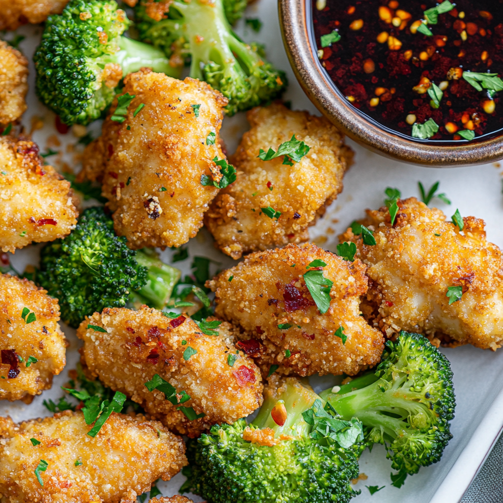 Oven Fried Chicken Thighs
