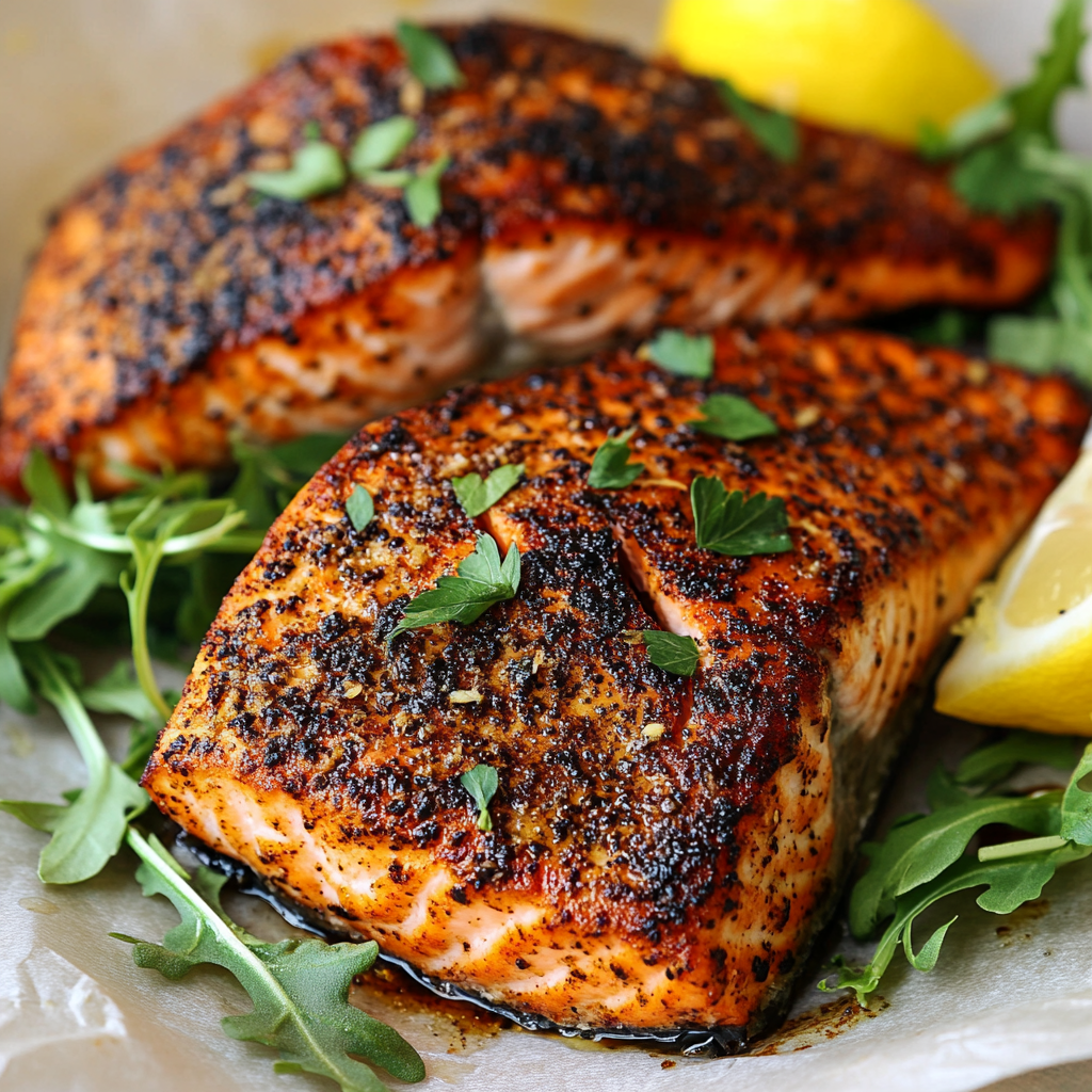 Sumac Blackened Salmon