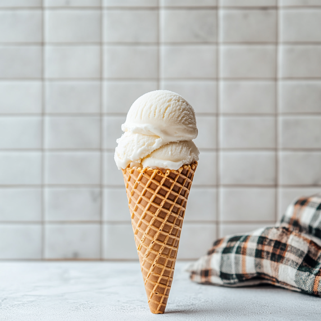 No-Churn Vanilla Ice Cream