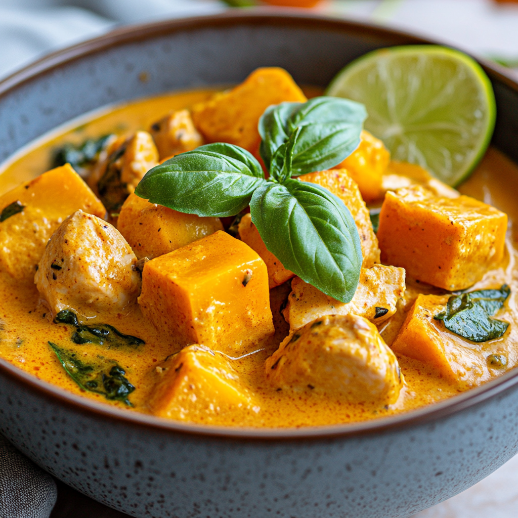 Chicken and Pumpkin Thai Curry
