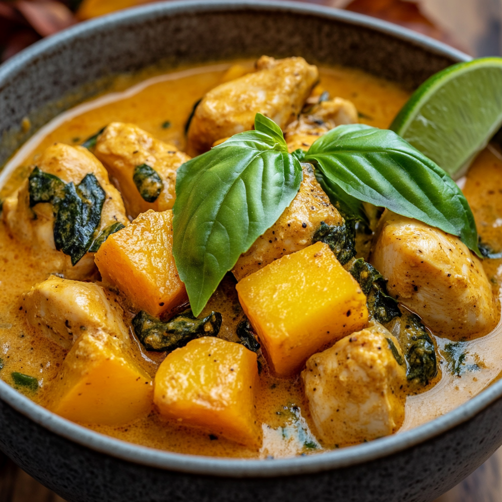 Chicken and Pumpkin Thai Curry