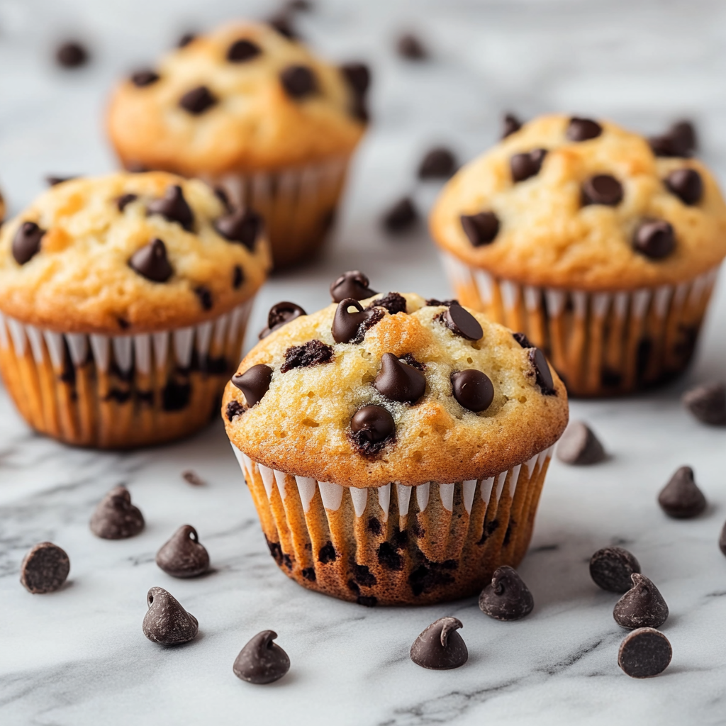 Cappuccino Chocolate Chip Muffins