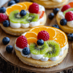 Easter Egg Fruit Pizzas
