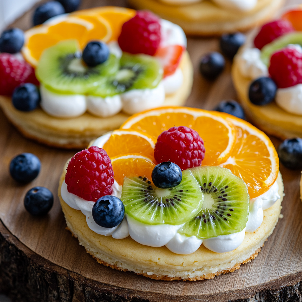Easter Egg Fruit Pizzas