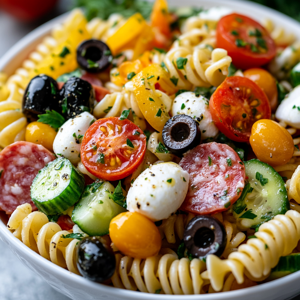 Zesty Italian Pasta Salad