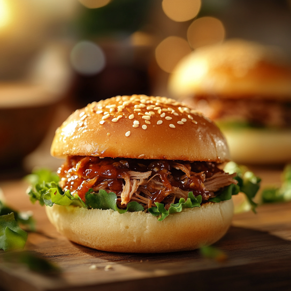 Pulled BBQ Chicken Crock Pot Recipe