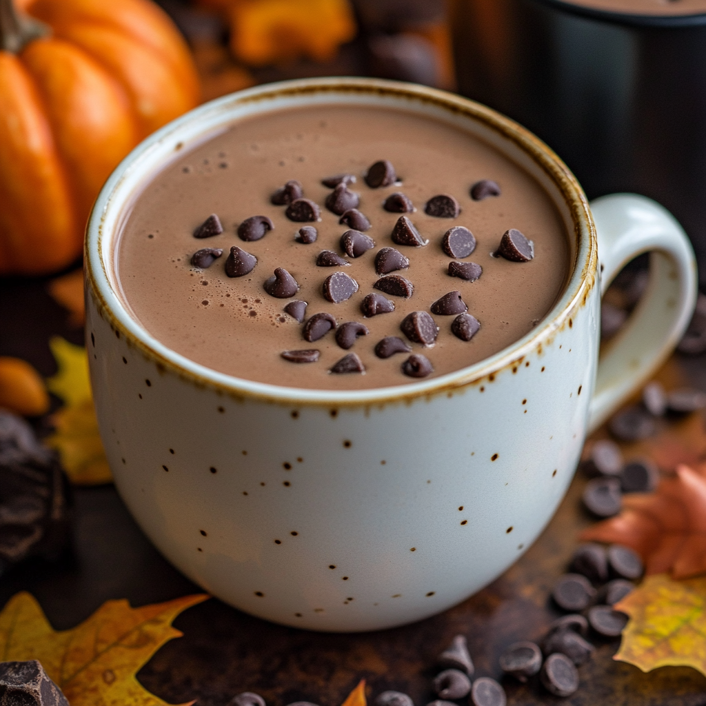 Salted Caramel Hot Chocolate