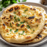 Homemade Garlic Naan