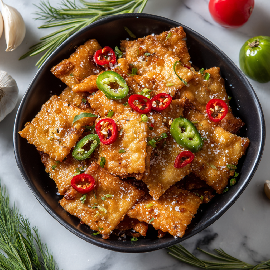 Garlic Ritz Snacks