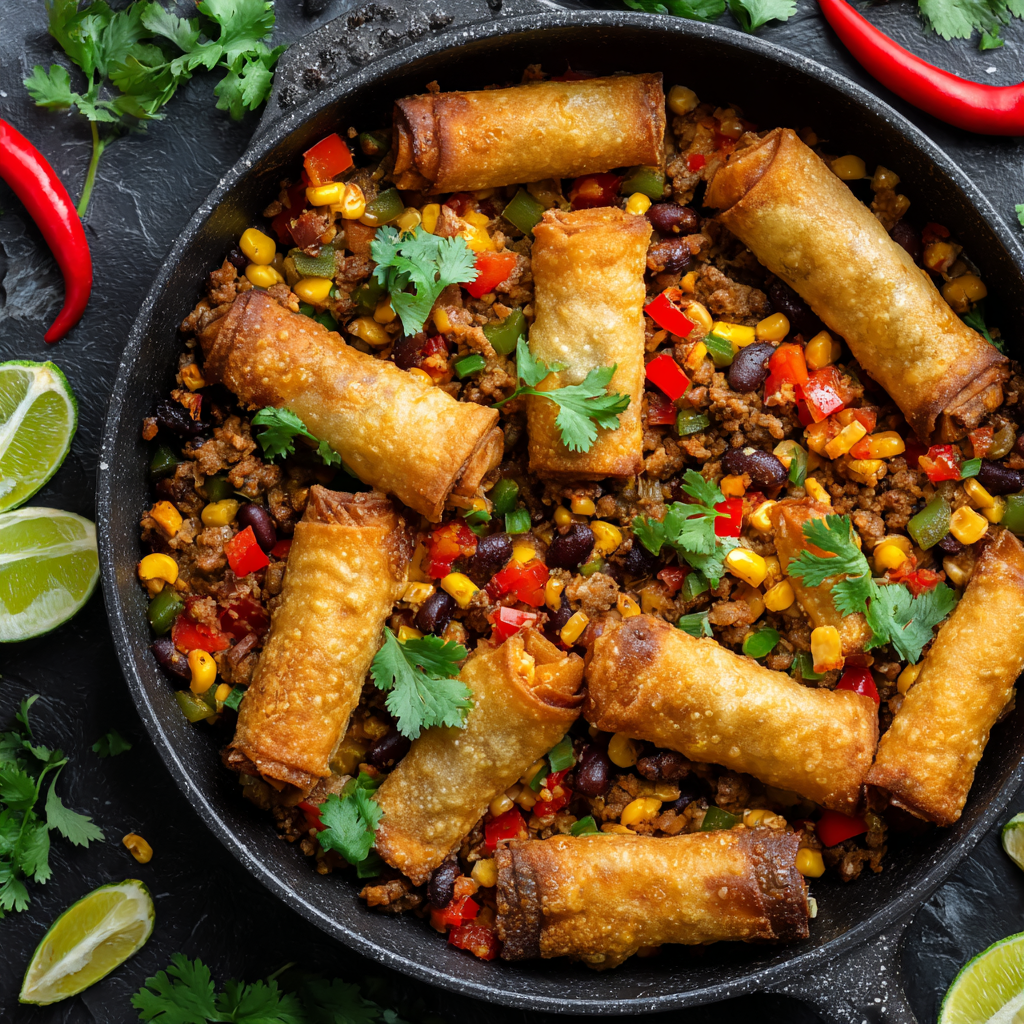 Chili Southwest Eggrolls