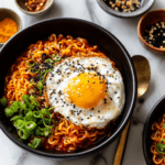 Creamy Buldak Ramen With Egg