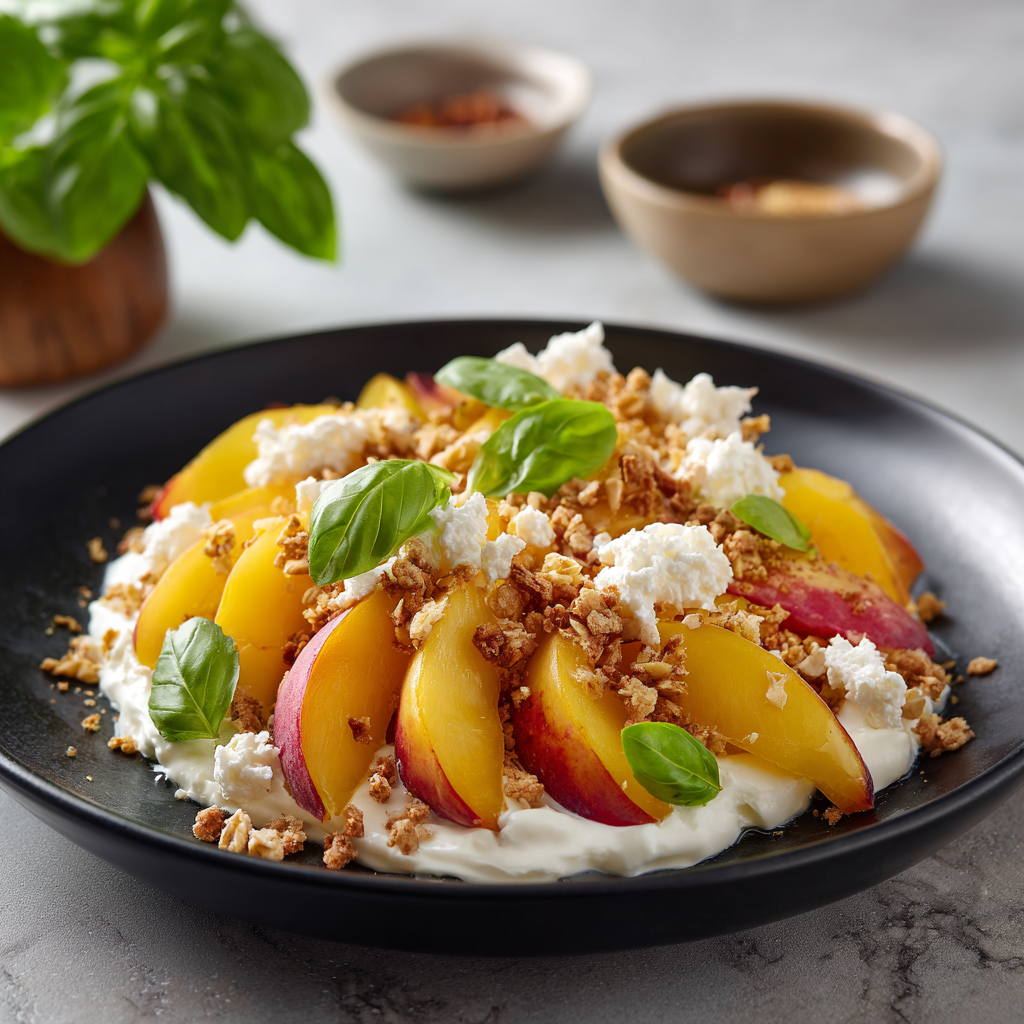 Millionaire Peach Salad