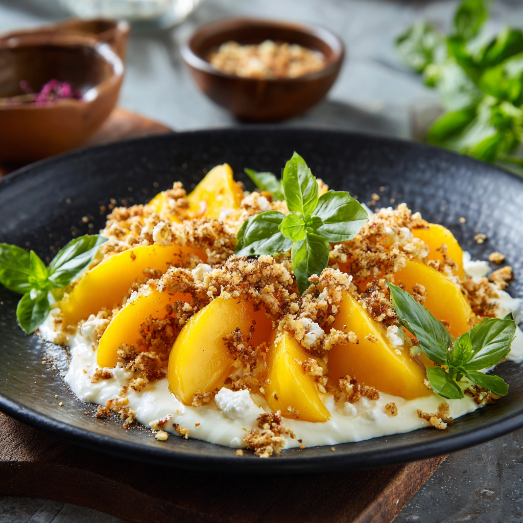 Millionaire Peach Salad
