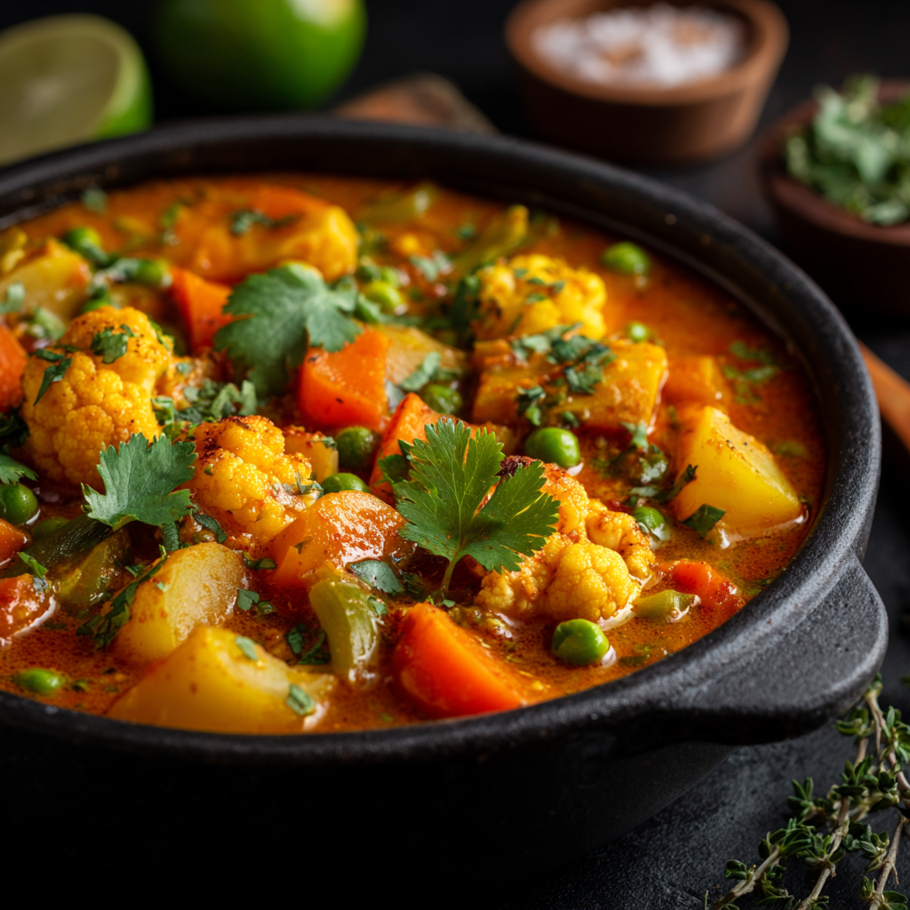 Caribbean Vegetable Curry