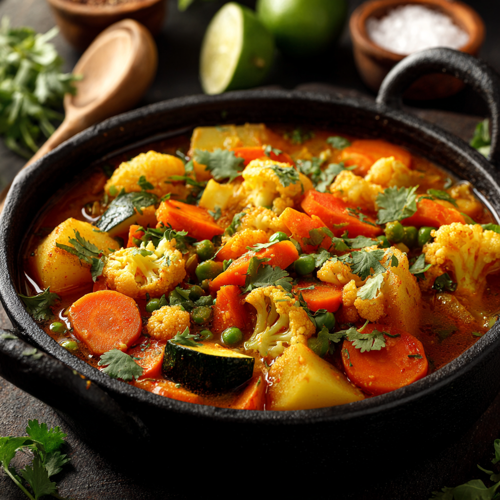 Caribbean Vegetable Curry