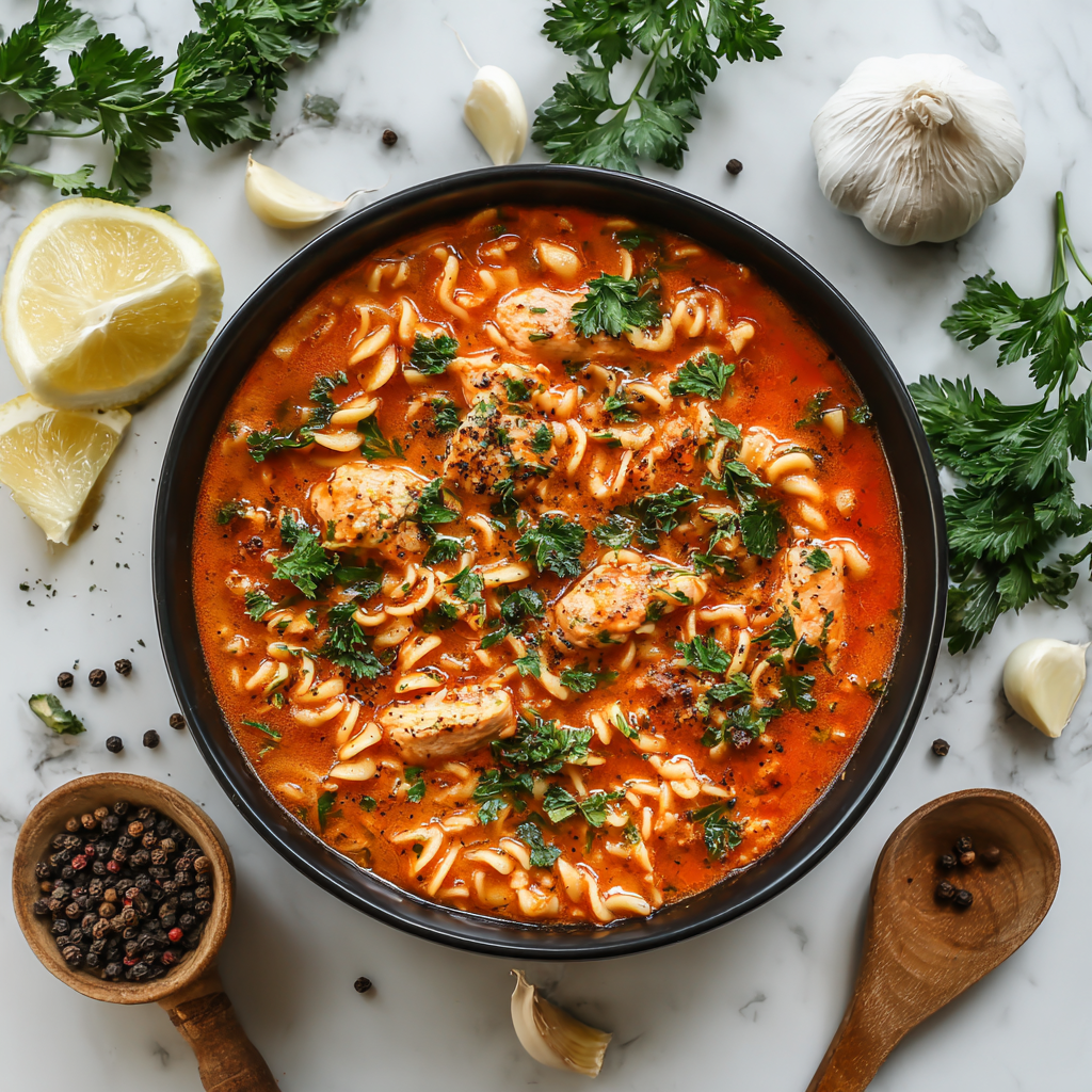 Cowboy Butter Chicken Linguine