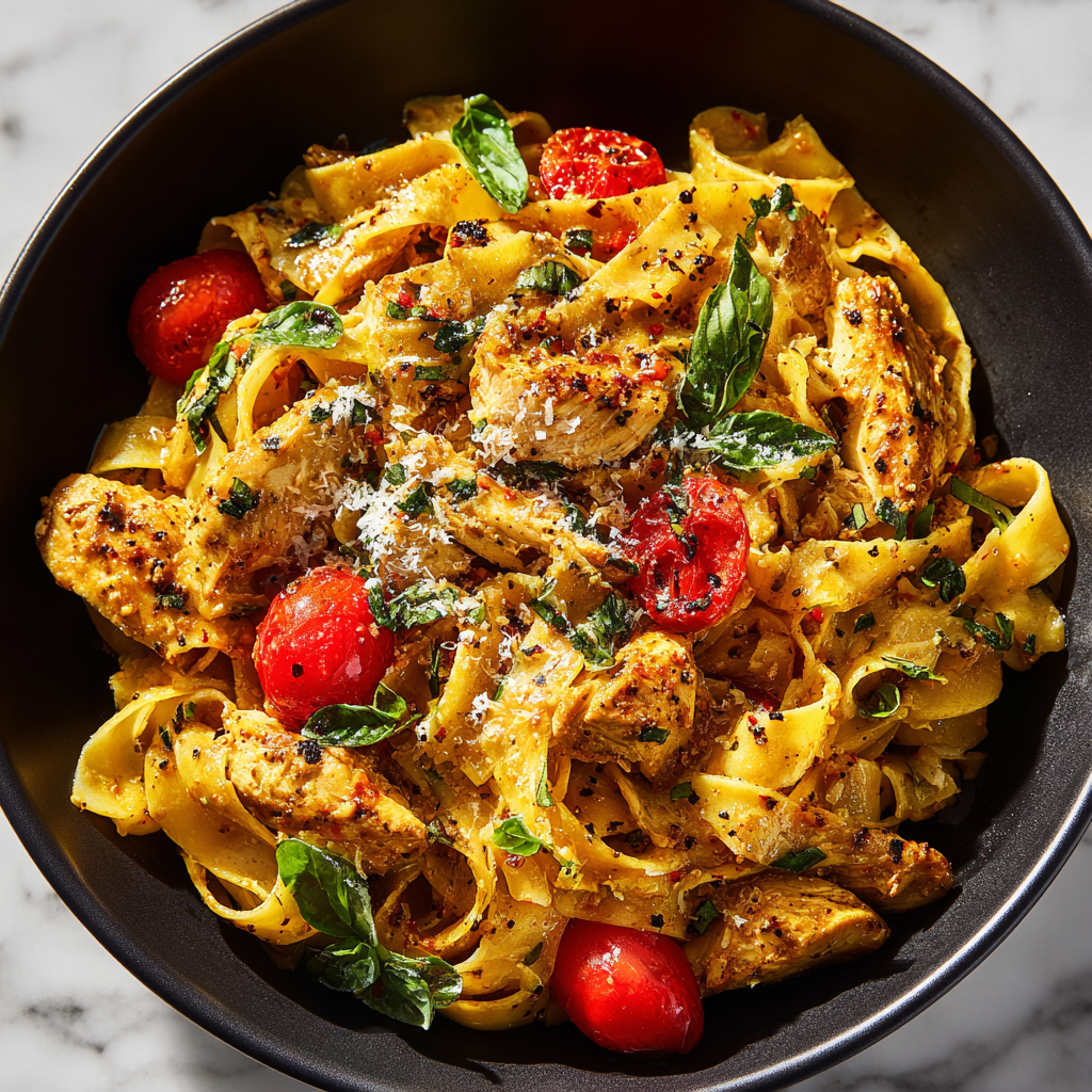 Honey Pepper Chicken Pasta