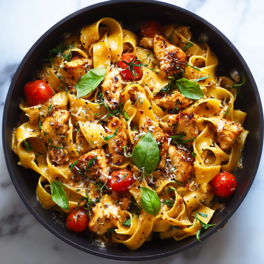 Honey Pepper Chicken Pasta