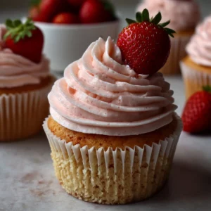 Strawberry Cupcakes Recipe