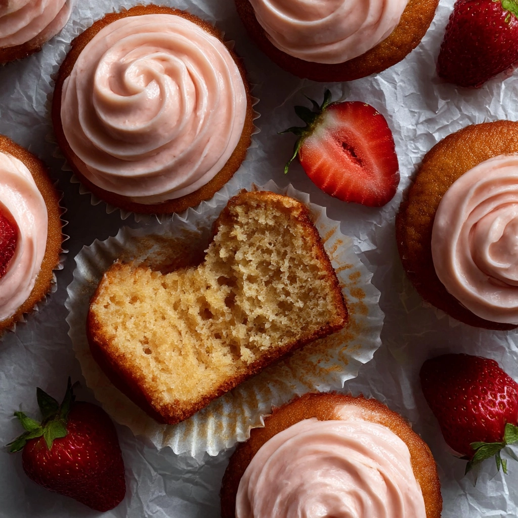 Strawberry Cupcakes Recipe - Recipe Image