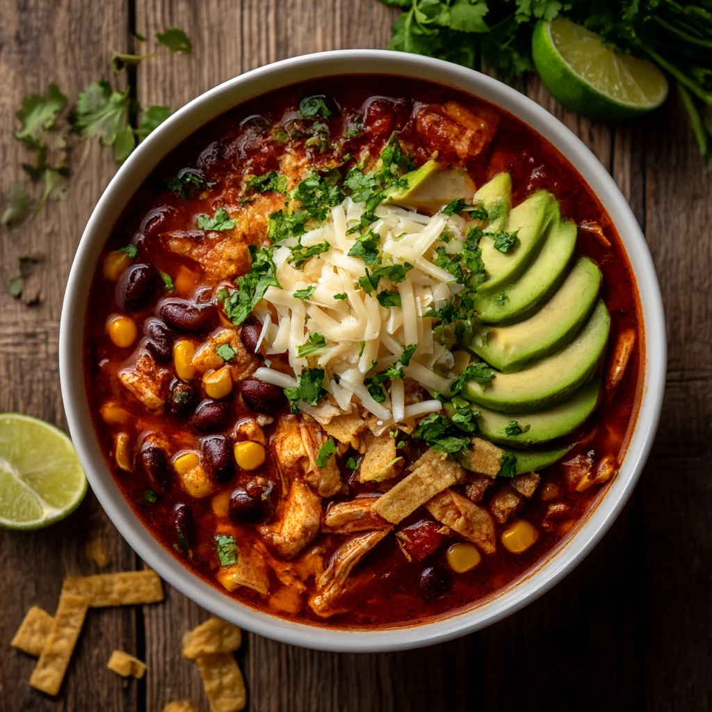 Chicken Tortilla Soup Recipe - Recipe Image