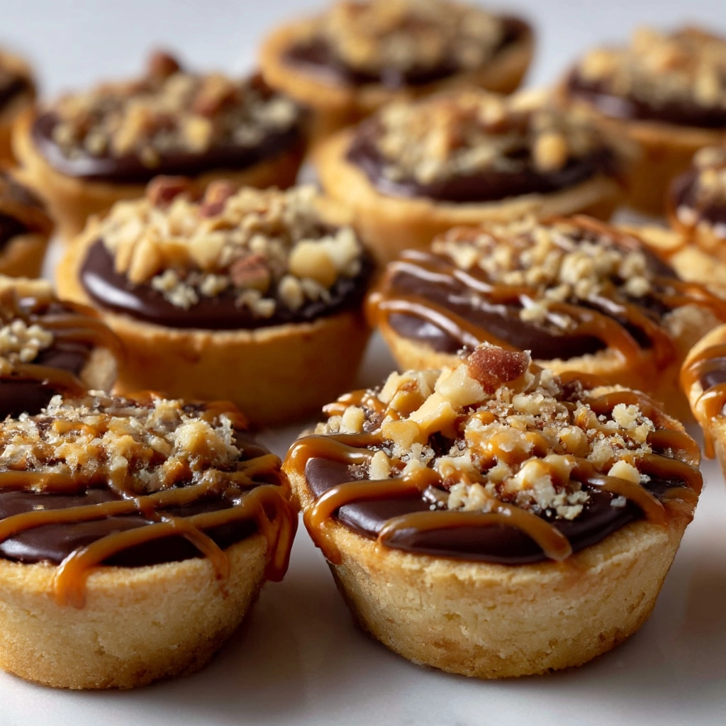 Turtle Cookie Cups Recipe