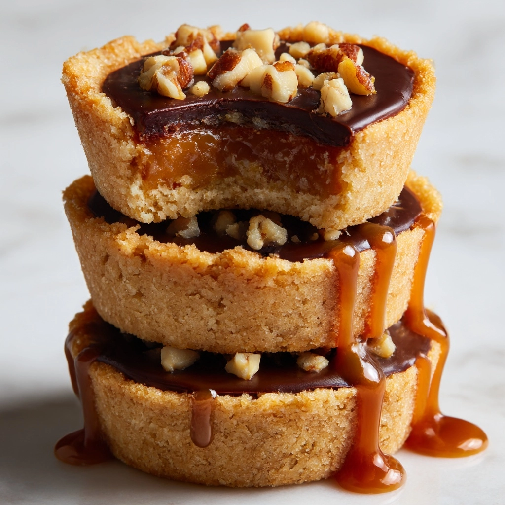 Turtle Cookie Cups Recipe - Recipe Image
