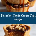 Turtle Cookie Cups Recipe