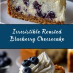 Roasted Blueberry Cheesecake Recipe