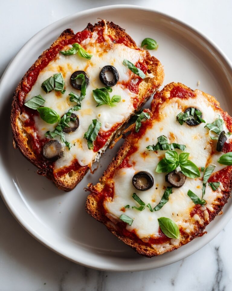 Cheesy Pepperoni Pizza Toast Recipe