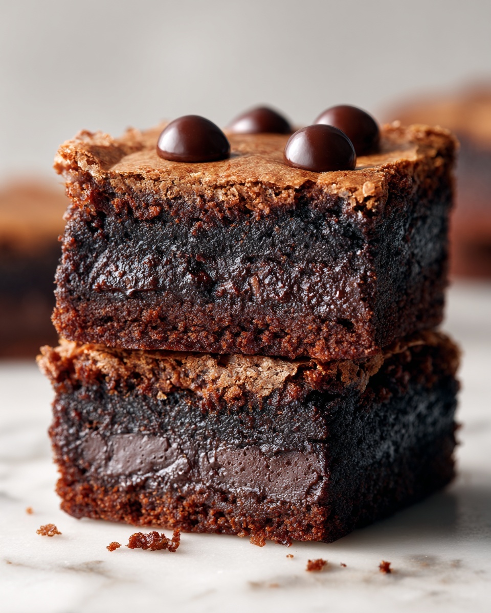 Delicious Zero-Sugar Greek Yogurt Brownies Recipe - Recipe Image
