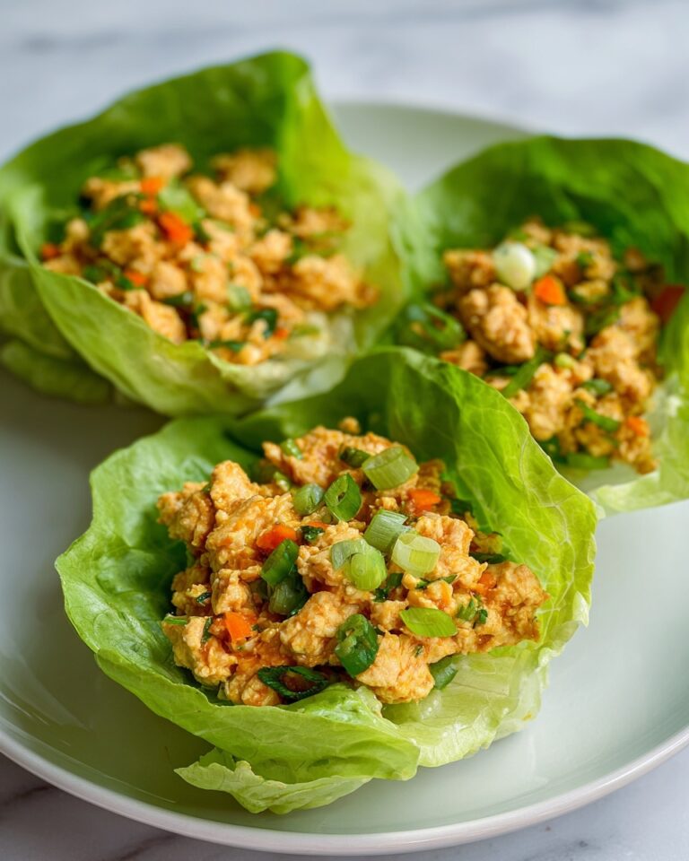 Thai Chicken Lettuce Wraps Recipe